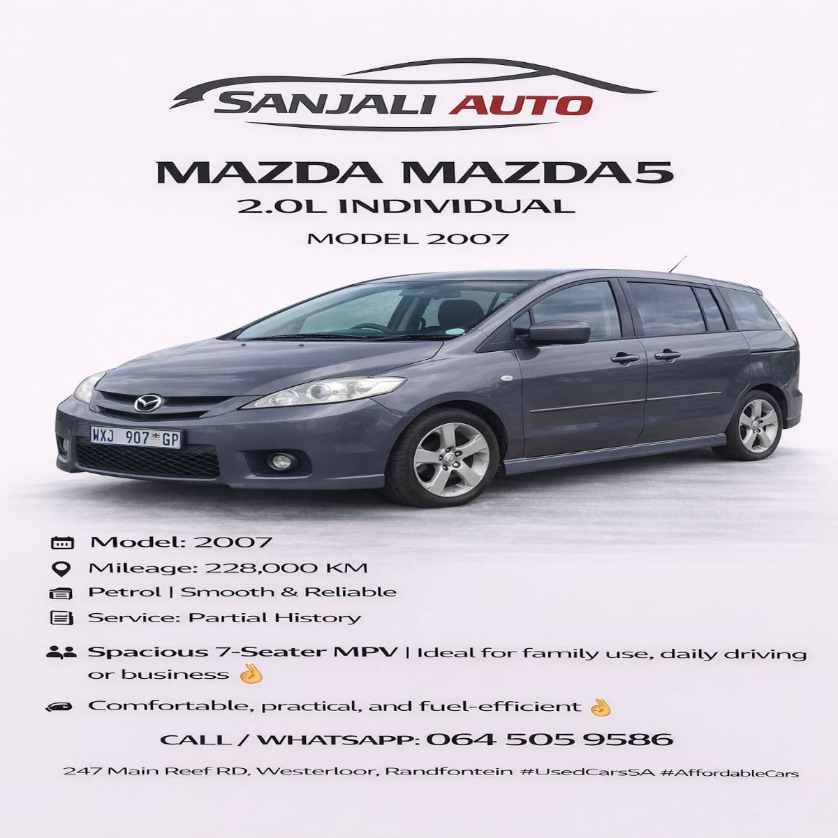 Mazda 2.0 Individul 2007 Mode