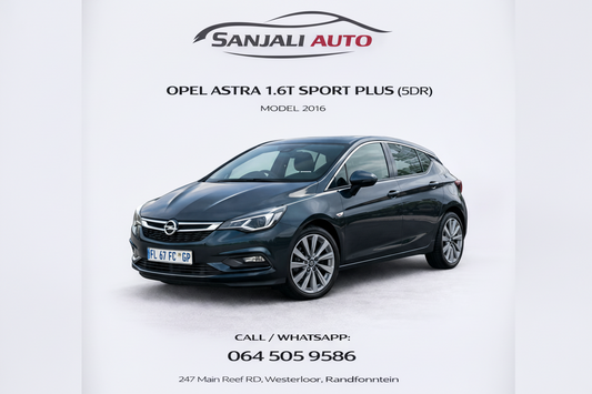 Opel Astra 1.6T Sport Plus (5DR) – 2016