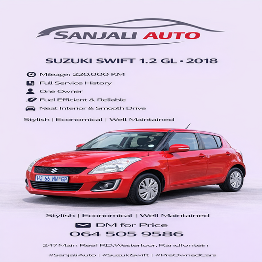 Suzuki Swift 1.2 GL – 2018